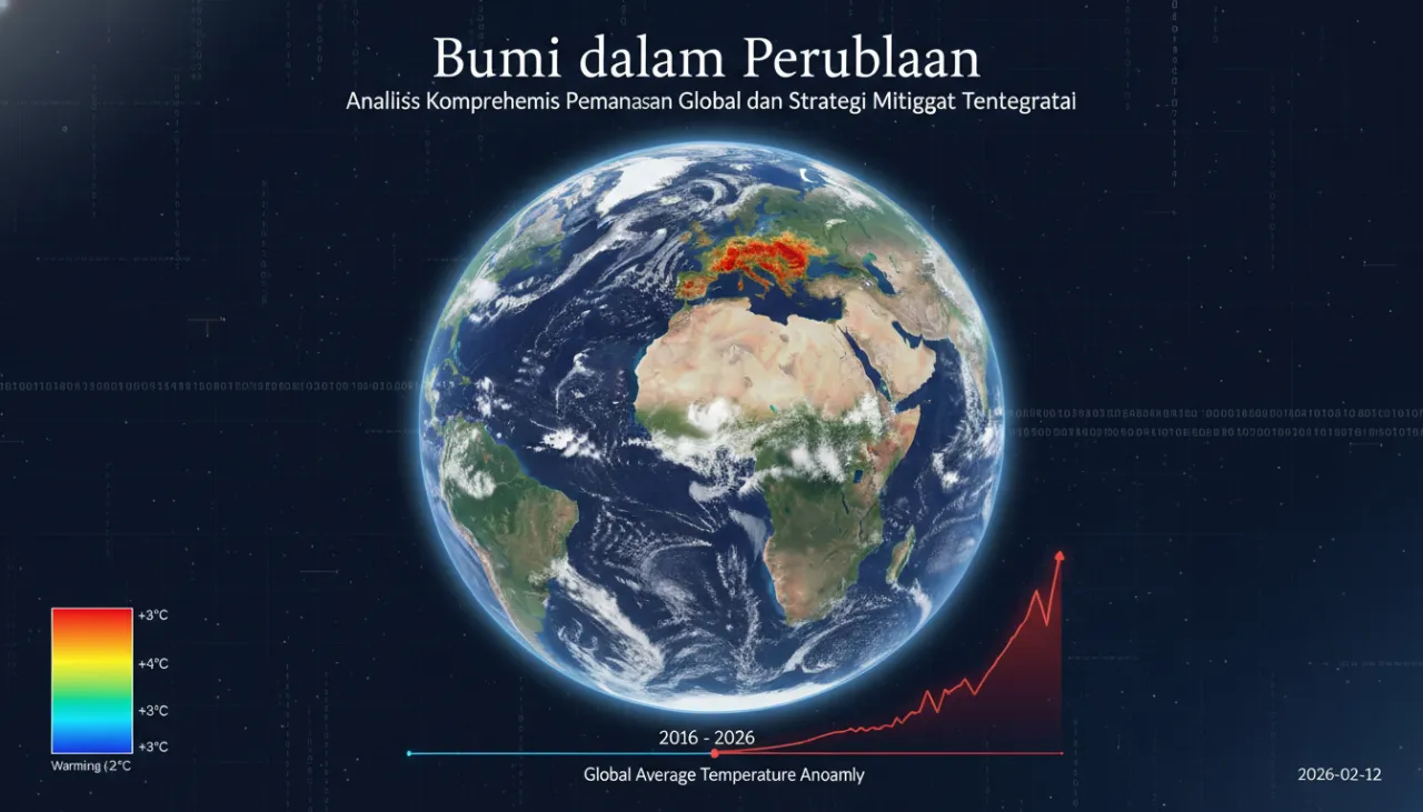 Bumi dalam Perubahan: Analisis Komprehensif Pemanasan Global dan Strategi Mitigasi Terintegrasi