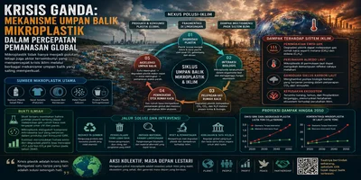 Krisis Ganda: Mekanisme Umpan Balik Mikroplastik dalam Percepatan Pemanasan Global