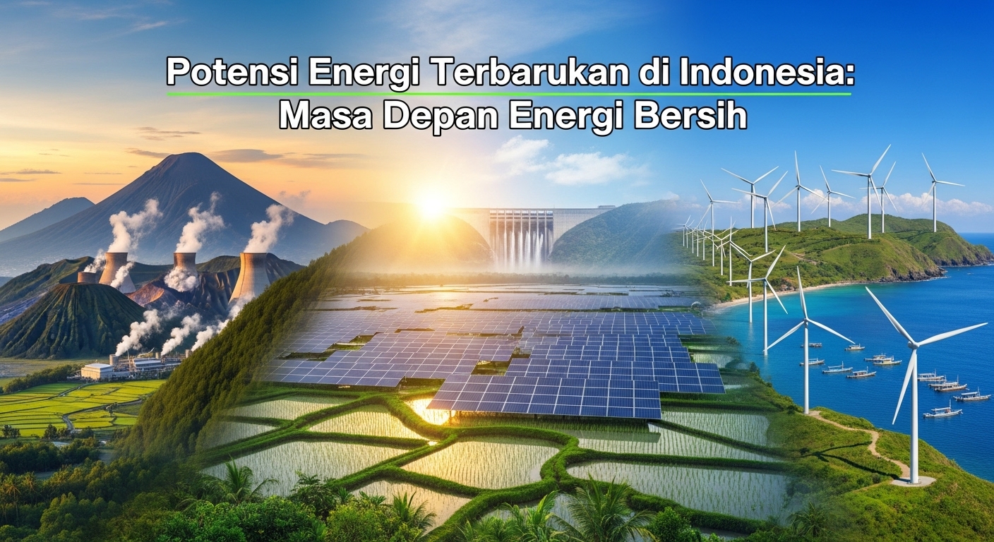 Potensi Energi Terbarukan di Indonesia: Masa Depan Energi Bersih