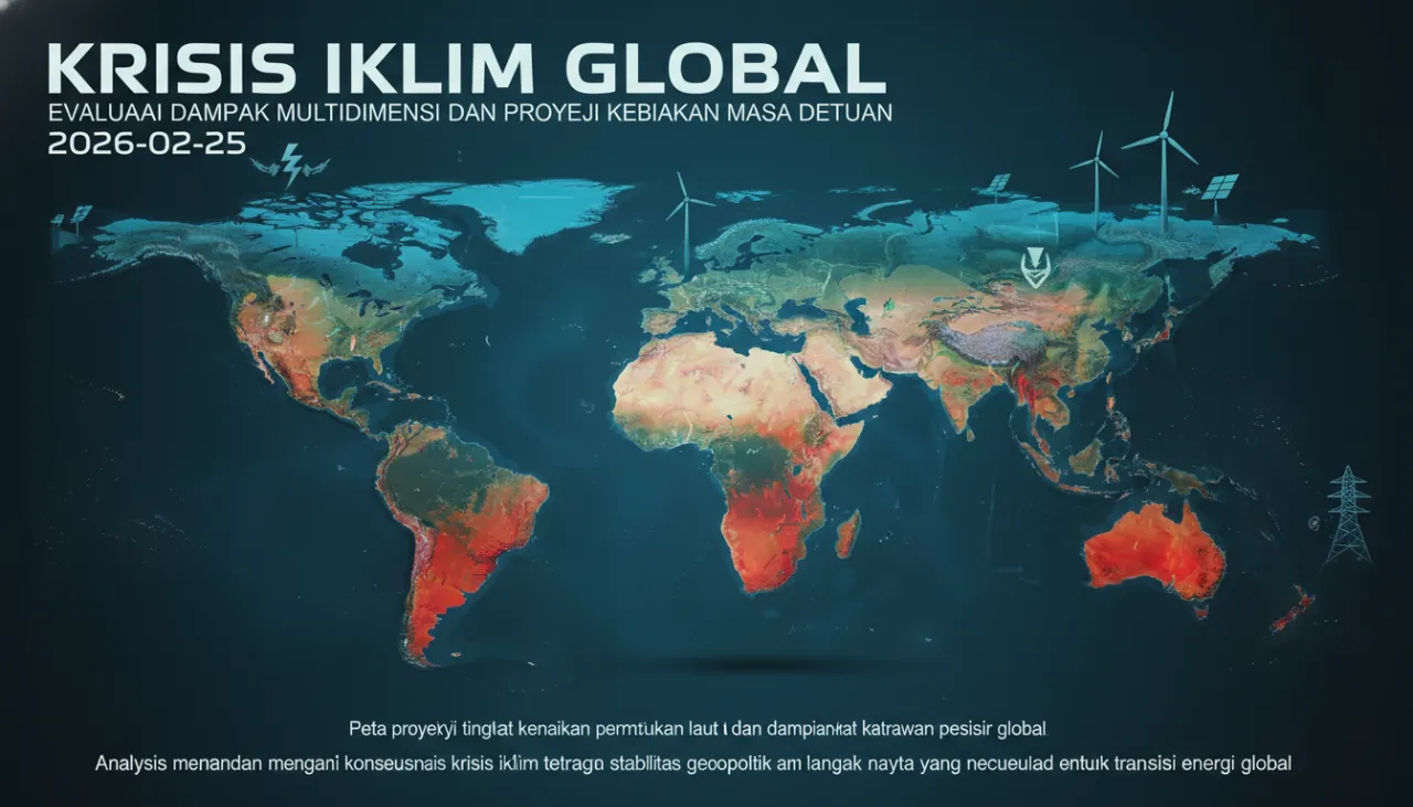 Krisis Iklim Global: Evaluasi Dampak Multidimensi dan Proyeksi Kebijakan Masa Depan